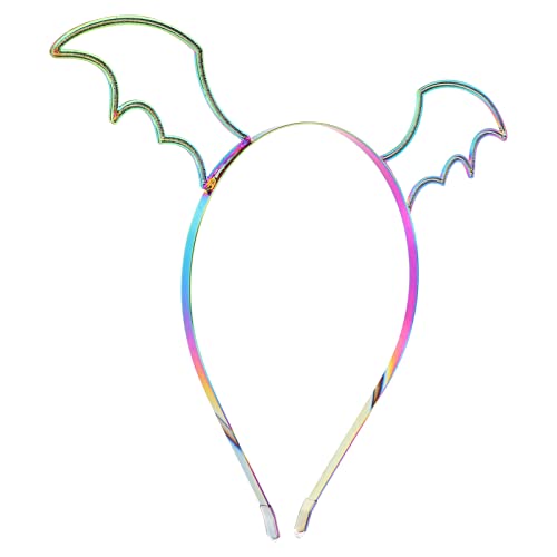 VALICLUD Halloween Kostüm Zubehör Metallischer Teufelsflügel Haarschmuck Für Cosplay Und Partys Für Halloween-feiern Und Themenveranstaltungen von VALICLUD
