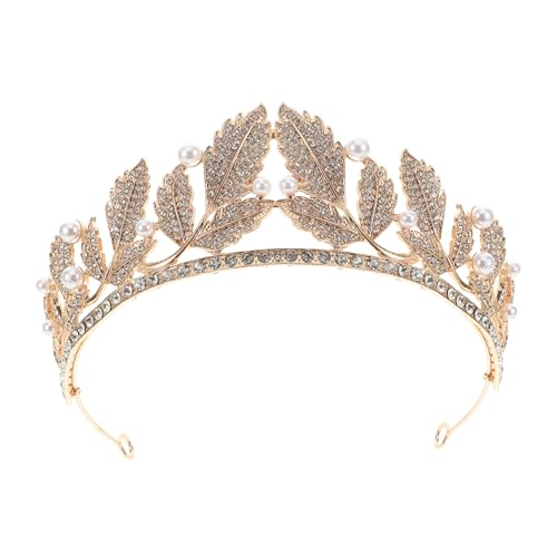 VALICLUD Stirnband Hochzeit Strass Tiara Braut Krone Kopfschmuck Haarschmuck Frauen Mädchen Abschlussball Geburtstagsfeier von VALICLUD