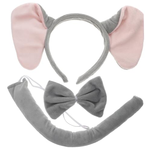 VALICLUD Stirnband Mit Fliege Und Kostüm Set Für Junge Mädchen Und Erwachsene Cosplay Geburtstag Party Accessoires von VALICLUD