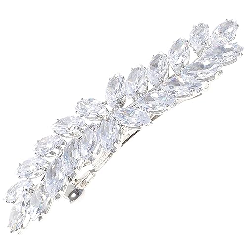 VALICLUD Strass Klemme Clip Mädchen Zubehör Haarspange Legierung Silber von VALICLUD
