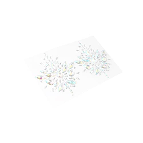 VALICLUD Strass Stirnaufkleber Gesichts Strasssteine ​​Für Make Up Gesichtssteine Make Up Steine ​​Für Das Gesicht Strass Aufkleber Körperaufkleber Gesichtsjuwelen Stirnjuwelen von VALICLUD
