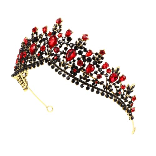 VALICLUD Strass Tiara Für Hochzeit Zarte Schöne Party Versorgung Hochzeitskrone Mit Exquisiter Optik Für Verlobungen Und Festzüge Leicht Aufsetzbar Und Langlebig von VALICLUD