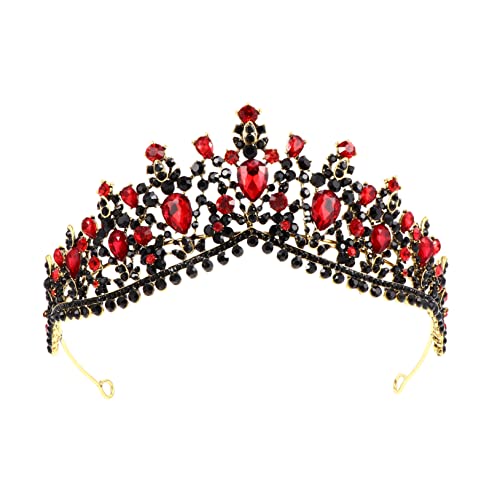 VALICLUD Strass Tiara Hochzeit Tiara Für Braut Und Brautjungfer Filigranes Design Leicht Und Langlebig Für Festivals Und Partys von VALICLUD