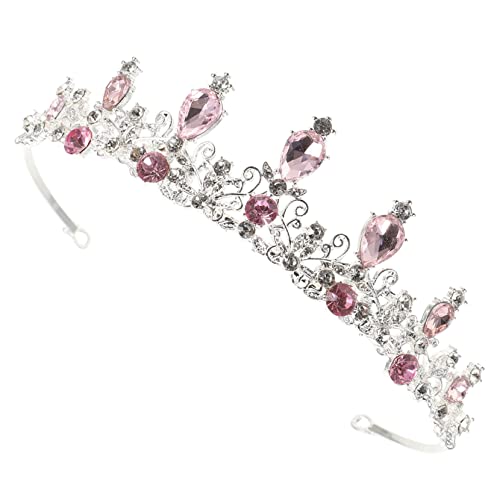 VALICLUD Strass-stirnband Für Hochzeit Braut-stirnband Aus Legierung Hochzeits-kopfschmuck Tiara Mit Strass-elementen Brautkopfschmuck Haarband Für Damen von VALICLUD