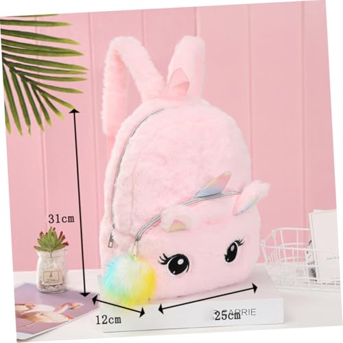 VALICLUD Einhorn-Rucksack Cartoon-Tasche Für Junge Mädchen Studentenrucksack Mit Einhorn-Motiv Schulrucksack Als Aufbewahrungstasche Für Damen Und Mädchen von VALICLUD