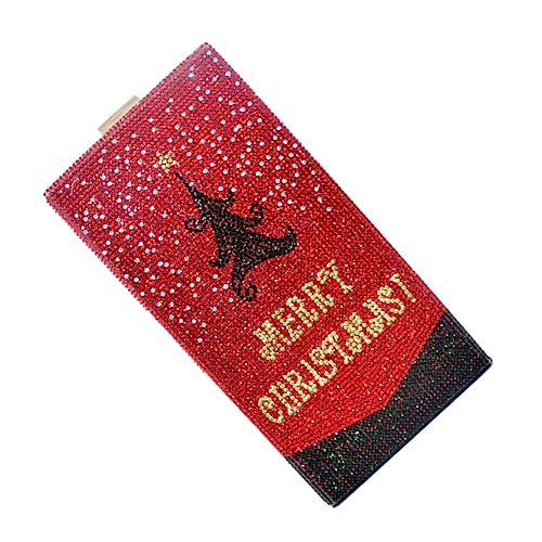 VALICLUD Stylische Damen Crossbody Bag Mit Glitzerdesign Verstellbare Umhängetasche Für Abendveranstaltungen Weihnachten Partys Und Alltag Für Handy Geldbörse Und Mehr von VALICLUD