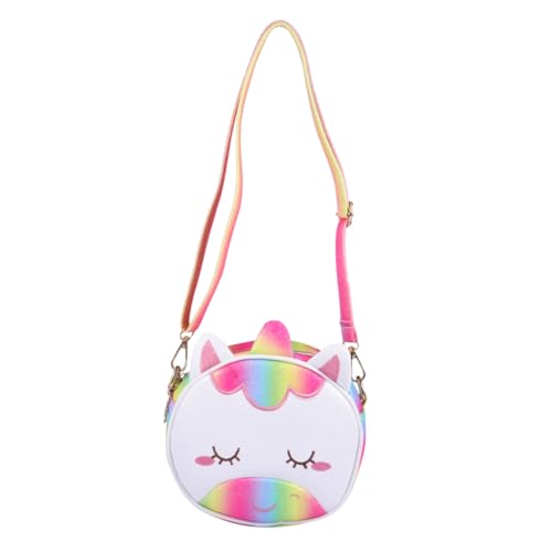 VALICLUD Stylische Einhorn Umhängetasche Mädchen Schultertasche Mode Kleine Tasche Leicht Robust für Alltag Geburtstag Halloween Weihnachten von VALICLUD