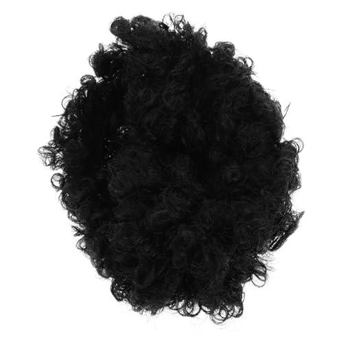VALICLUD Stylische Kurze Lockige Afro-perücke Für Damen Synthetische Perücke Mit Atmungsaktivem Netz Für Cosplay Partys Und Besondere Anlässe Bequeme Und Auffällige Afro-locken von VALICLUD