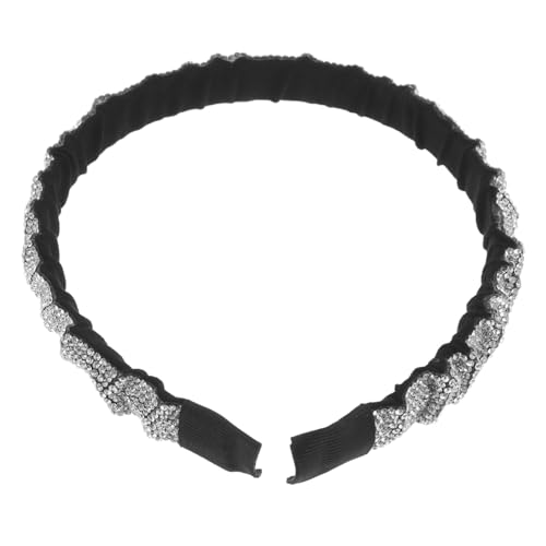 VALICLUD Stylisches Mädchen Haarband mit Funkelnden Strasssteinen Weiches Hautfreundlich und Langlebig Modischer Haarschmuck für Frauen für Partys Bälle und Besondere Anlässe von VALICLUD