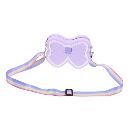 VALICLUD Süße Kindertasche Aus Silikon Mit Schleifen-Design Cartoon-umhängetasche Für Kleine Mädchen Kleine Umhängetasche Für Mädchen Kuriertasche Für Junge von VALICLUD