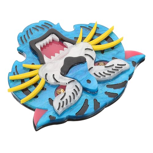 VALICLUD Süße Tiger Brosche Anstecknadel Tier Pin für Kleidung und Taschen Modische Damen Schmuck Dekoration für Cardigans Schals Rucksäcke zu Weihnachten und Geburtstag von VALICLUD