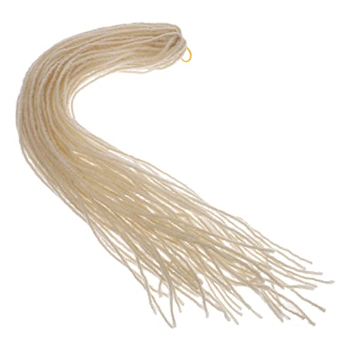 VALICLUD Synthetische Dreadlock Extensions für Damen und Herren Natürliche Haaroptik Mischfarbe Leicht Einfach Stylen für Partys Hip Hop und Cosplay von VALICLUD