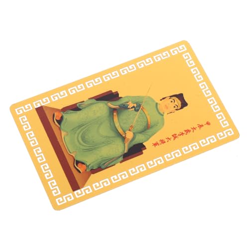 VALICLUD Tai Card aus Glücksamulett Kompaktes Feng Shui Dekorationsamulett Leicht und Robust für Schutz und Wohlstand VALICLUD Tai Card aus Glücksamulett Kompaktes Feng Shui Dekorationsamulett Leicht und Robust für Schutz und Wohlstand von VALICLUD