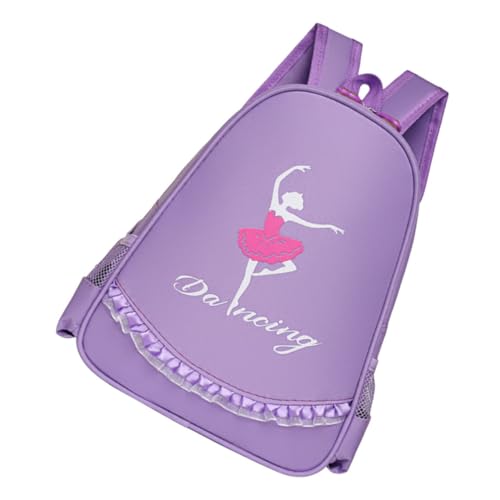 VALICLUD Ballett Tasche Für Mädchen Kinderrucksack Junge Mädchen-Ballerina-Rucksack Ballett-tanzrucksack Leicht Mit Einkaufsbeutel Für Reisen Und Tagesausflüge von VALICLUD