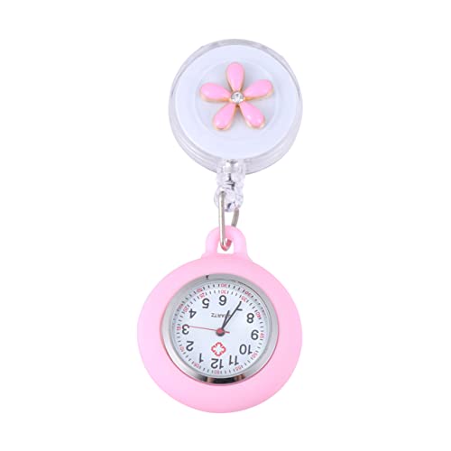 VALICLUD Flexible Medizinische Taschenuhr Praktische Quartz-Uhr Für Ärzte Und Pflegekräfte Pinke Hängeuhr Mit Einstellbarem Clip VALICLUD Flexible Medizinische Taschenuhr Praktische Quartz-Uhr Für Ärzte Und Pflegekräfte Pinke Hängeuhr Mit Einstellbarem Clip von VALICLUD