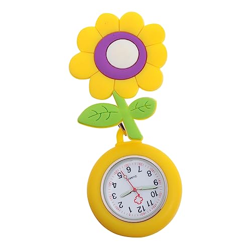 VALICLUD Krankenschwester Quarzuhr Mit Clip Taschenuhr Für Ärzte Und Pflegepersonal Tragbares Design Aus Hochwertigen Materialien Praktische Zeiteinstellung von VALICLUD