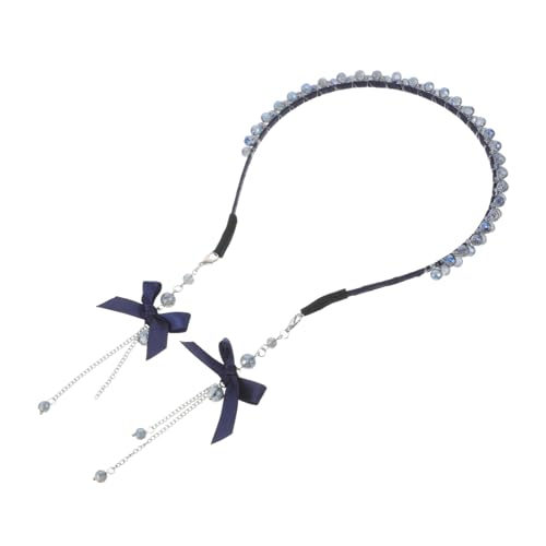VALICLUD Haarband Mit Quastendetail Stirnbänder Für Mädchen Und Frauen Verziert Mit Strass Modische Haar-accessoires Für Partys Und Alltag VALICLUD Haarband Mit Quastendetail Stirnbänder Für Mädchen Und Frauen Verziert Mit Strass Modische Haar-accessoires Für Partys Und Alltag von VALICLUD