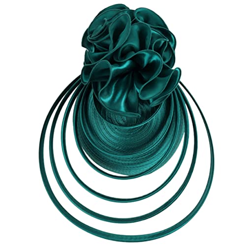 VALICLUD Tea Party Fascinator Damen Stirnband Extravaganter Hochzeitskopf-schmuck Für Teepartys Cosplay Und Besondere Anlässe Leicht Und Komfortabel Für Stilvolle Auftritte von VALICLUD