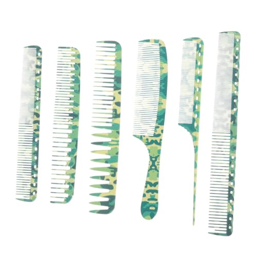 VALICLUD Teiliges Friseurkamm Set mit Spitzem Ende Robustes Leichtes Styling Kamm Set für Herren und Damen Feine und Zähne Präziser Haarschnitt Geeignet für Nasses und Trockenes Haar für von VALICLUD