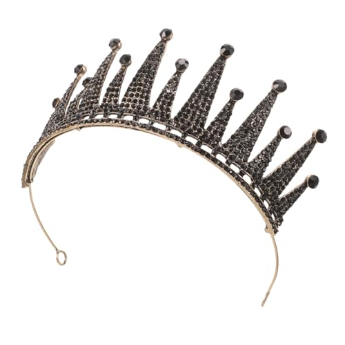 VALICLUD Tiara Krone aus Legierung mit Strasssteinen Barocke Hochzeit Krone für Braut und Party Haarschmuck Zubehör für Damen Geeignet für Hochzeiten Abschlussfeiern und Mottopartys VALICLUD Tiara Krone aus Legierung mit Strasssteinen Barocke Hochzeit Krone für Braut und Party Haarschmuck Zubehör für Damen Geeignet für Hochzeiten Abschlussfeiern und Mottopartys von VALICLUD
