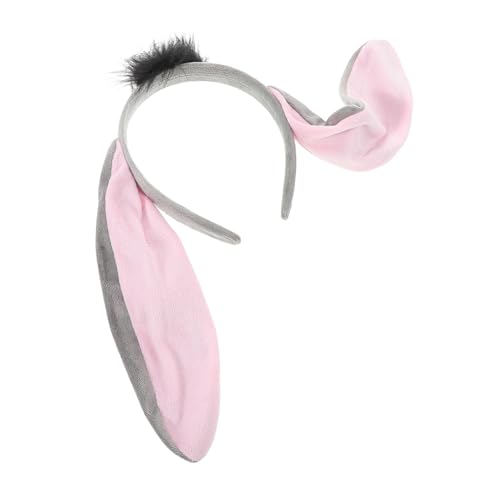 VALICLUD Tier-stirnband Kopfbedeckung Mit Eselsohren Halloween-party-accessoire Perfekt Zum Verkleiden Und Für Auftritte von VALICLUD