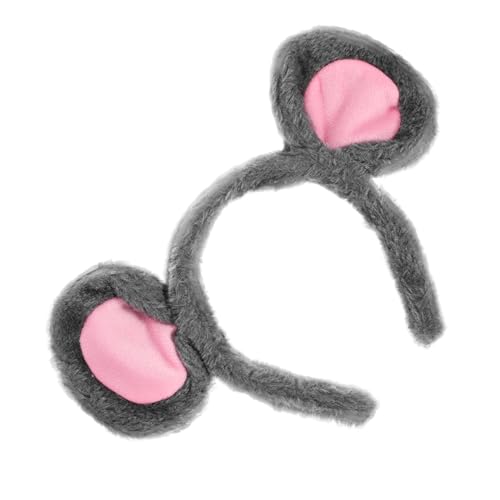 VALICLUD Tierkostüm Haarreif mit Mäuseohren Lustiges Accessoire für Halloween Karneval und Cosplay Partys Leicht und Bequem für Kostümpartys und Familienfeiern von VALICLUD