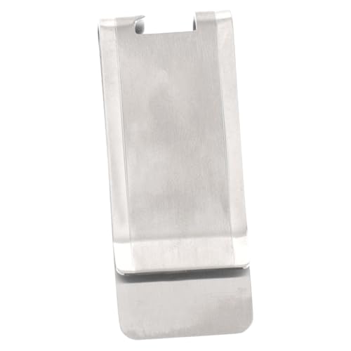 VALICLUD Kleiner Clip Aus Metall Geldscheinklammer Schmale Geldklammer Kreditkartenhalter Geldaufbewahrungsklammer Praktische Befestigung Für Bargeld Schecks Und Karten VALICLUD Kleiner Clip Aus Metall Geldscheinklammer Schmale Geldklammer Kreditkartenhalter Geldaufbewahrungsklammer Praktische Befestigung Für Bargeld Schecks Und Karten von VALICLUD