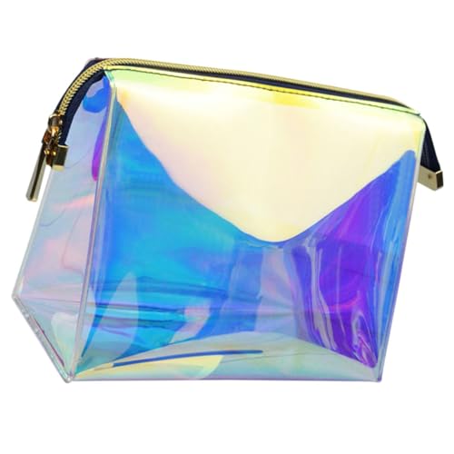 VALICLUD Transparente Kosmetiktasche Tragbar Reise-Organizer Für Make-up Mit Reißverschluss Für Outdoor-Touren Und Täglichen Gebrauch Kompaktes Reisetasche Aufbewahrungstasche von VALICLUD