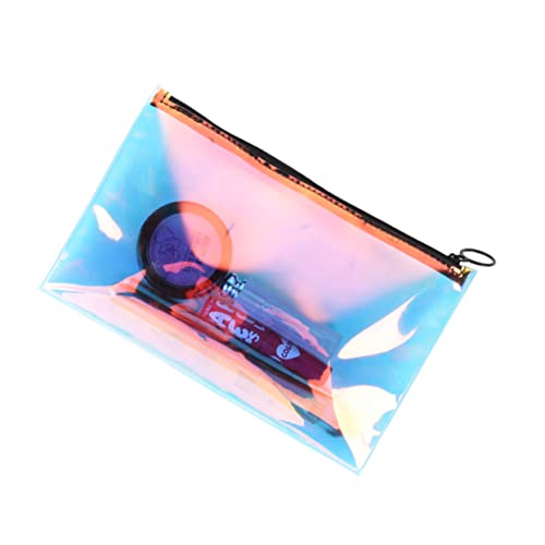 VALICLUD Transparente Kosmetiktasche Wasserdichtes Makeup Organizer für Reisen Urlaub Outdoor Aktivitäten Praktische Aufbewahrungstasche für und Toilettenartikel von VALICLUD