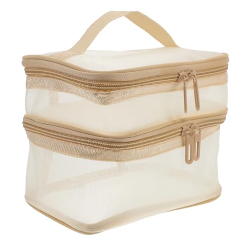 VALICLUD Transparente Make-up-Tasche Reise-Kosmetik Organizer-Tasche Durchsichtige Kulturbeutel Mit Reißverschluss Kosmetiktasche Für Damen Wiederverwendbare Aufbewahrungsbox Für Kleine von VALICLUD