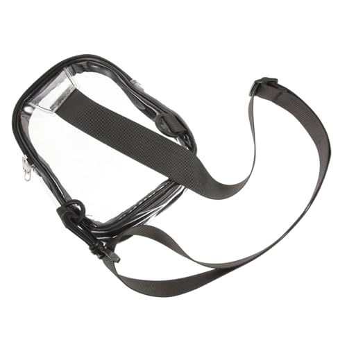 VALICLUD Transparente Verstellbare Sling Bag für Damen Kleine Vielseitige Crossbody Sporttasche zum Tragen Am Körper für Reisen Shopping Outdoor und Events von VALICLUD