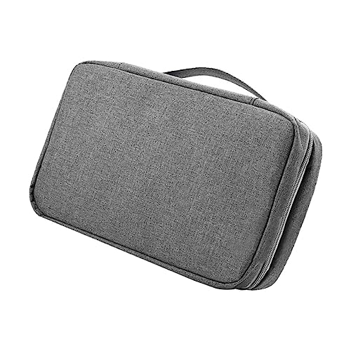 VALICLUD Travel Hanging Toiletry Bag Organizer Compact Cosmetic Storage for Men and Women Stylish Design with Zipper Closure Foldable Portable for Easy Travel von VALICLUD