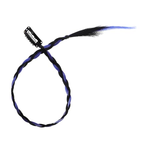 VALICLUD Braided Wig Clip Für Frauen Authentische Geflochtene Haarspange Für Mädchen Schnelle Anwendung Realistische Designs Langlebige Materialien Für Stilvolle Frisuren Und Kreative von VALICLUD