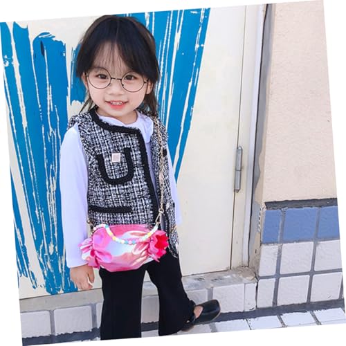 VALICLUD Umhaengetasche Crossbody Fuer Junge Mädchen Maedchen Aus Strapazierfaehigem Material Fuer Sonnenbrillen Kosmetika Reisen Partys Shopping Und Snacks von VALICLUD