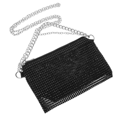 VALICLUD Umhängetasche Damen Geldbörse Vintage Handtasche Mit Kette Filigranes Design Robust Für Reisen Parties Büro Täglicher Gebrauch von VALICLUD