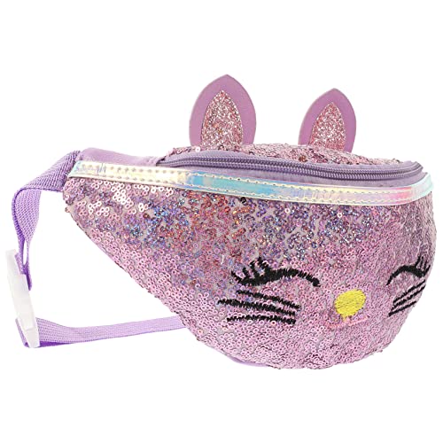 VALICLUD Umhängetasche Für Mädchen Gürteltasche Für Jungen Und Mädchen Alter 8–12 Modisch Leicht Pu-Material Zufälliger Stil von VALICLUD