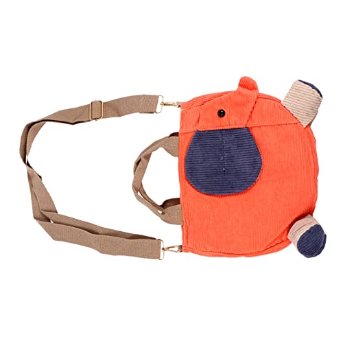 VALICLUD Umhängetasche Mädchen-Geldbörse Kinder Geldbörse Cartoon-Geldbörse Tuch Schultertasche Handtaschen Cartoon-Kinderhandtasche Kinder-Einkaufstasche wild Rucksack Eltern-Kind Cord von VALICLUD