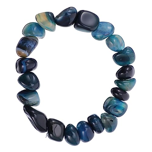VALICLUD Naturstein Armband Damen Armreif Achat Edelstein Handkette Schmuck Für Alltag Party Reisen Hochwertige Verarbeitung von VALICLUD