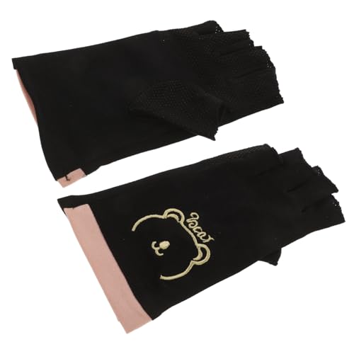 VALICLUD Uv-schutzhandschuhe Für Maniküre Nailart-handabdeckung Halbfingerhandschuhe Aus Atmungsaktiv Und Elastisch Anti-uv-handschuhe Für Professionelle Nagelarbeiten von VALICLUD