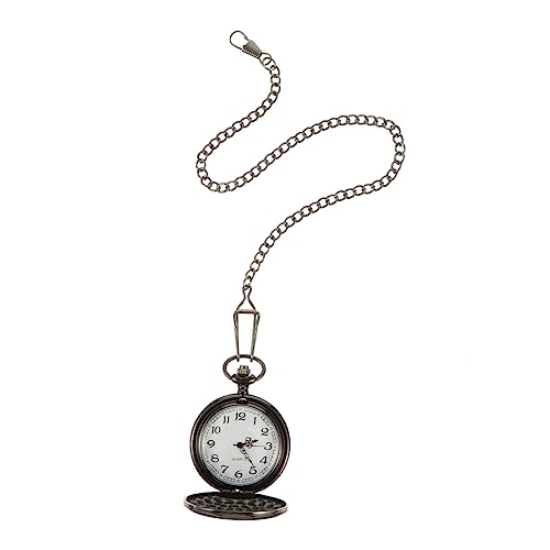 VALICLUD Vatertags-taschenuhr Halskettenuhr Taschenuhr Mit Kette Uhr Mit Quarzwerk Ketten-taschenuhr Hängende Uhr Retro-kettenuhr Legierung Black VALICLUD Vatertags-taschenuhr Halskettenuhr Taschenuhr Mit Kette Uhr Mit Quarzwerk Ketten-taschenuhr Hängende Uhr Retro-kettenuhr Legierung Black von VALICLUD