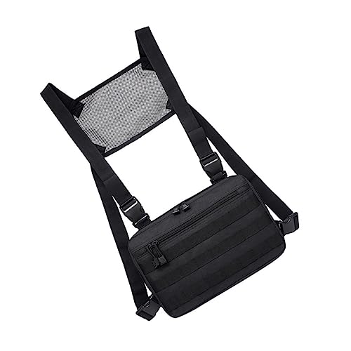 VALICLUD Verstellbare Herren Brusttasche aus Robustem Nylon Vielseitige Outdoor Umhängetasche für Camping Klettern Wandern und Angeln Verschleißfest und Leicht zu Tragen von VALICLUD
