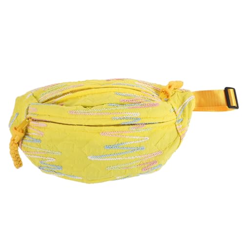 VALICLUD Gürteltasche Aus Kordel Leichte Mini-umhängetasche Für Herren Umhängetaschen Bauchtasche Hüftgürtel Zum Laufen Sicherer Geldgürtel Beuteltasche Für Handys von VALICLUD