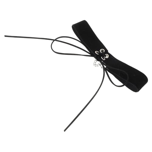 VALICLUD Verstellbarer Vampir Choker aus Samt mit Schleife Gothic Halskette für Damen Vintage Schmuck Einstellbare Kettenlänge Elegant und Langlebig für Partys und Hochzeiten VALICLUD Verstellbarer Vampir Choker aus Samt mit Schleife Gothic Halskette für Damen Vintage Schmuck Einstellbare Kettenlänge Elegant und Langlebig für Partys und Hochzeiten von VALICLUD