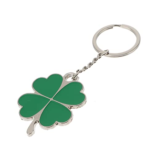 VALICLUD Vierblättriges Kleeblatt-Schlüsselanhänger Glücksbringer schlüsselanhänger Glücksbringer Kleeblatt Schlüsselanhänger St. Patrick-Day- von VALICLUD
