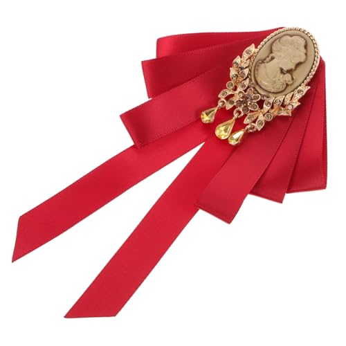 VALICLUD Vintage Brosche Damen Strass Anstecknadel Hut Schal Brosche Kragen Kleidung Corsage Accessoire Pin Krawatte von VALICLUD