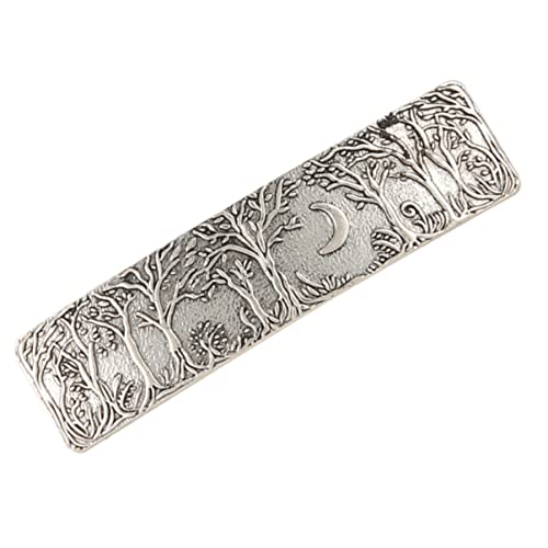 VALICLUD Vintage Haarklammer mit Mondmotiv Metall Haarspange für Damen Eleganter Haarschmuck für Einzigartige Frisuren aus Gefertigt für Besondere Anlässe von VALICLUD