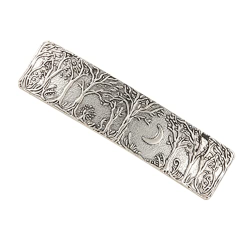 VALICLUD Vintage Haarklammer mit Mondmuster Haarspange für Damen Retro Haarschmuck für Tägliche Nutzung oder Besondere Anlässe Verzierung für Verschiedene Outfits von VALICLUD