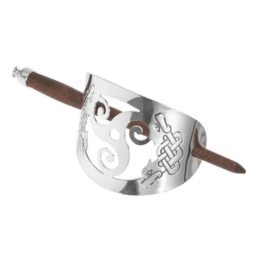 VALICLUD Vintage Haarreif Hohl-haarstäben Für Frauen Retro Haarschmuck Als Haarhalter Für Knoten von VALICLUD