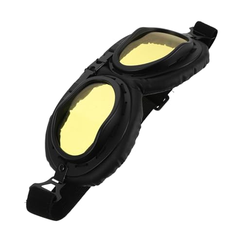 VALICLUD Vintage Motorradbrille Uv Schutz Fog Retro Winddichte Schutzbrille für Herren Damen Ergonomisch Komfortable Motorradbrillen für Offroad Atv Motorbike Eyewear VALICLUD Vintage Motorradbrille Uv Schutz Fog Retro Winddichte Schutzbrille für Herren Damen Ergonomisch Komfortable Motorradbrillen für Offroad Atv Motorbike Eyewear von VALICLUD