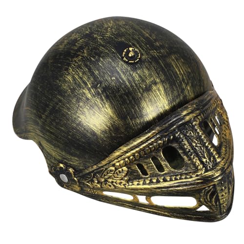 VALICLUD Vintage Römischer Kopfbedeckung Herren Mittelalter Ritterhelm Soldat Kostüm Zubehör für Halloween Partys von VALICLUD
